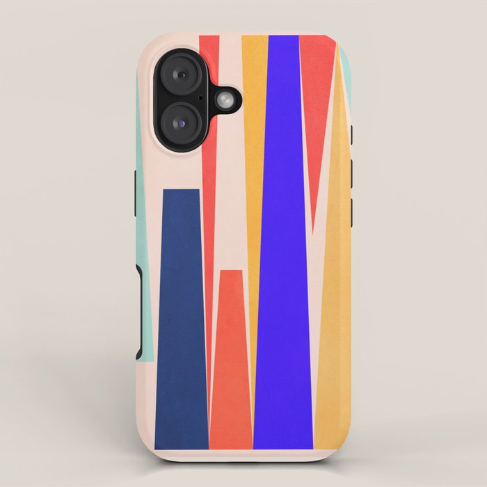 Minimal Geometric Abstraction 100 iPhone Case Gallery Image 1