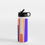 Minimal Geometric Abstraction 100 Water Bottle Gallery Image 1