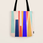 Minimal Geometric Abstraction 100 Tote Bag Gallery Image 1