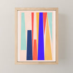Minimal Geometric Abstraction 100 Mini Art Print Gallery Image 1