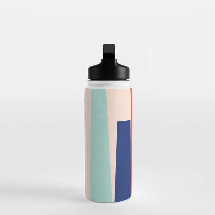 Minimal Geometric Abstraction 100 Water Bottle Gallery Image 3