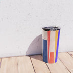 Minimal Geometric Abstraction 100 Travel Mug Gallery Image 4