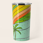 Surf Paradise Rainbow of Happiness Travel Mug Gallery Image 1