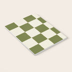 DESERT CHECKER OLIVE Notebook Gallery Image 3