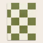 DESERT CHECKER OLIVE Notebook Gallery Image 4