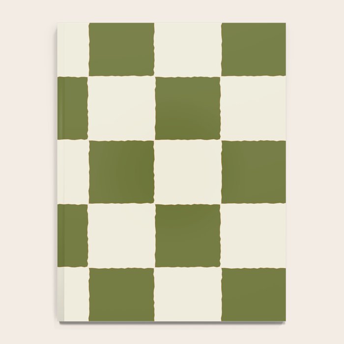 DESERT CHECKER OLIVE Notebook Gallery Image 4