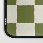 DESERT CHECKER OLIVE Laptop Sleeve Gallery Image 3