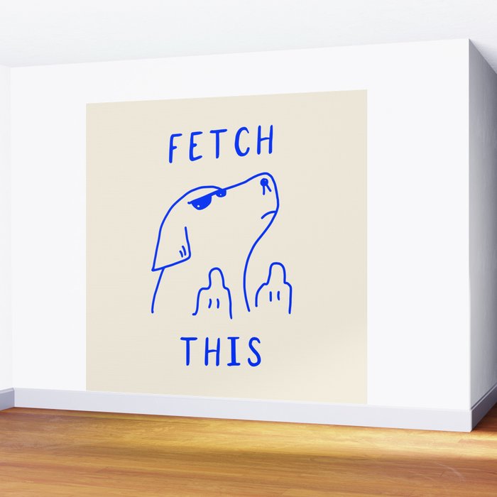 Fetch This Wall Mural Gallery Image 2