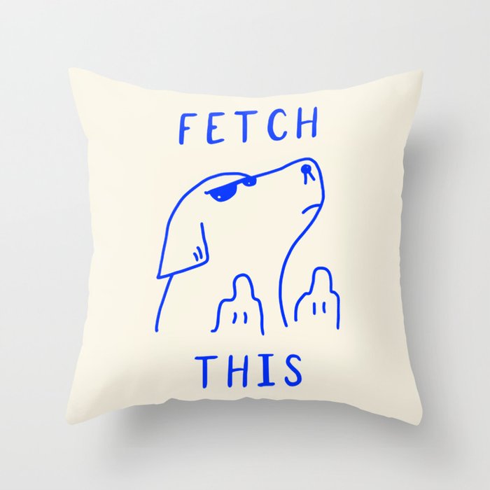 Fetch This Throw Pillow Gallery Image 6