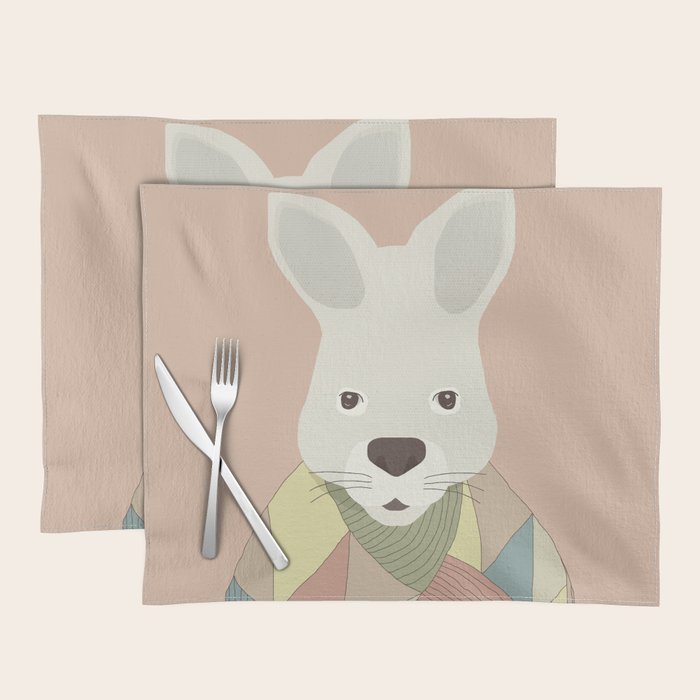 Whimsical Kangaroo II Placemat Gallery Image 1