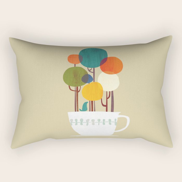 Life in a cup Rectangular Pillow Gallery Image 2