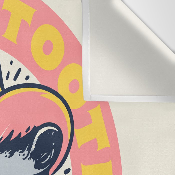 Possum Rootin Tootin Shootin | Pink Wall Tapestry Gallery Image 3