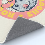 Possum Rootin Tootin Shootin | Pink Rug Gallery Image 4