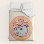 Possum Rootin Tootin Shootin | Pink Comforter Gallery Image 6