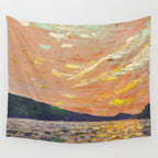 Tom Thomson Smoke Lake Canadian Landscape Artist Wall Tapestry Gallery Image 4