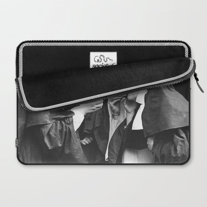 Nuns Smoking High Resolution Version Laptop Sleeve Gallery Image 2