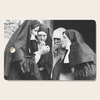 Nuns Smoking High Resolution Version Cutting Board Gallery Image 1