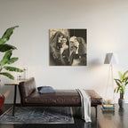 Nuns Smoking High Resolution Version Wood Wall Art Gallery Image 2