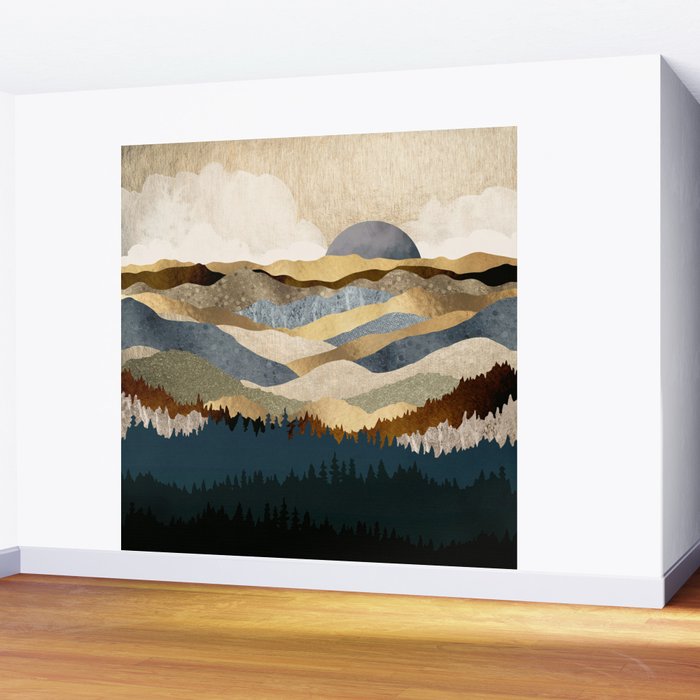 Golden Vista Wall Mural Gallery Image 2