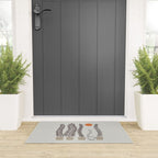 Cat and Plant 64: Dancing Tail Welcome Mat Gallery Image 3