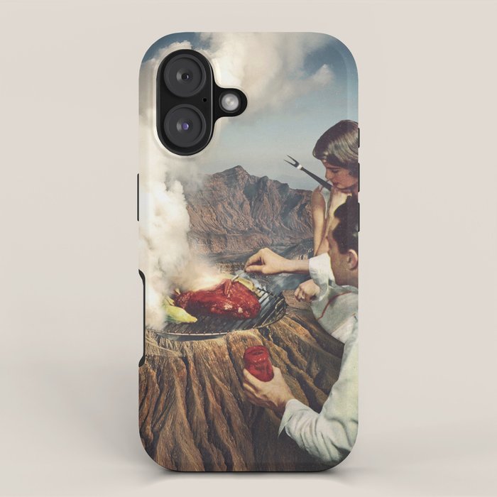 On a Good Day - Volcano BBQ iPhone Case Gallery Image 1