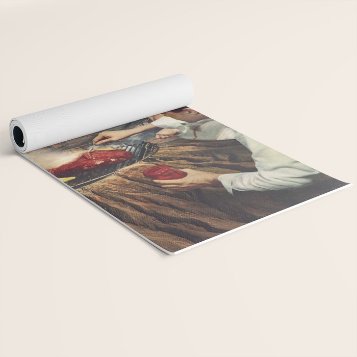 On a Good Day - Volcano BBQ Yoga Mat Gallery Image 2