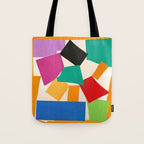 Henri Matisse - The Snail cut-out series portrait painting Tote Bag Gallery Image 1