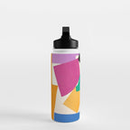 Henri Matisse - The Snail cut-out series portrait painting Water Bottle Gallery Image 3