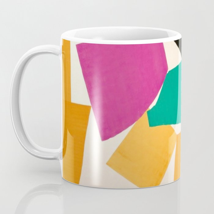 Henri Matisse - The Snail cut-out series portrait painting Coffee Mug Gallery Image 3