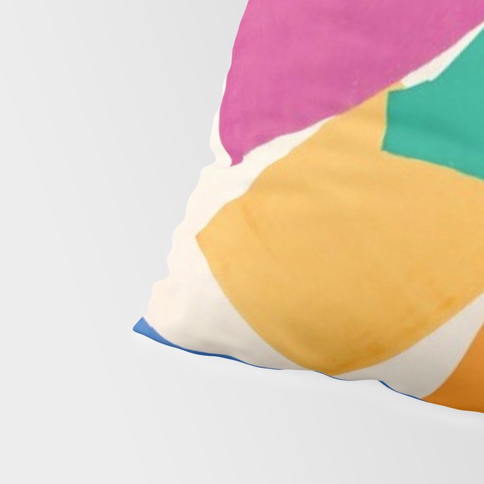 Henri Matisse - The Snail cut-out series portrait painting Pillow Sham Gallery Image 4