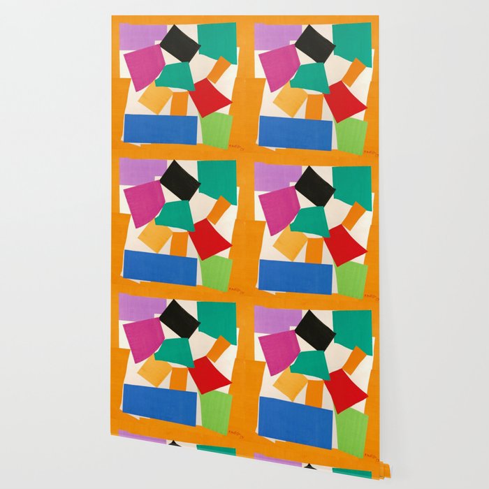 Henri Matisse - The Snail cut-out series portrait painting Wallpaper Gallery Image 2