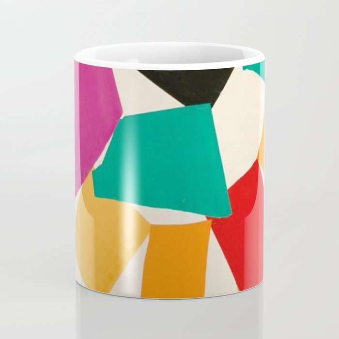 Henri Matisse - The Snail cut-out series portrait painting Coffee Mug Gallery Image 4