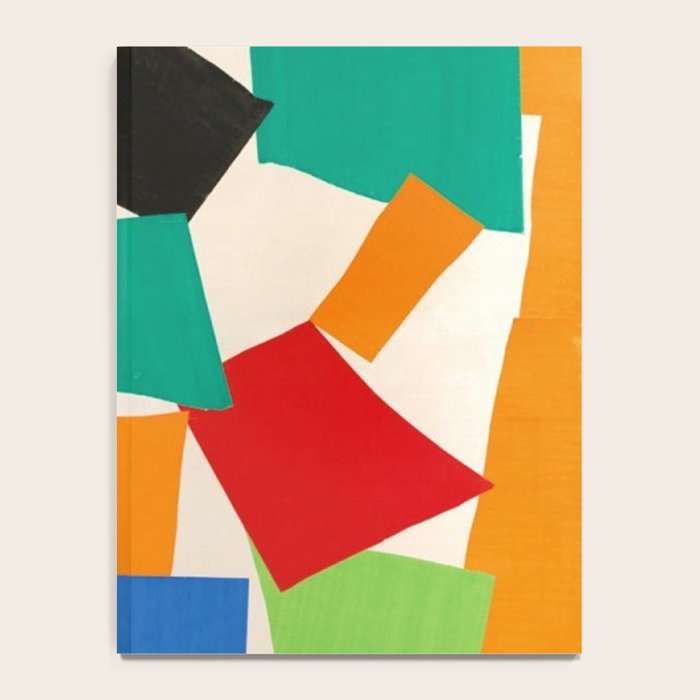 Henri Matisse - The Snail cut-out series portrait painting Notebook Gallery Image 4