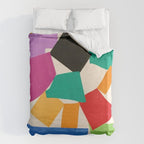 Henri Matisse - The Snail cut-out series portrait painting Duvet Cover Gallery Image 6