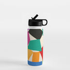 Henri Matisse - The Snail cut-out series portrait painting Water Bottle Gallery Image 1