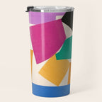 Henri Matisse - The Snail cut-out series portrait painting Travel Mug Gallery Image 3