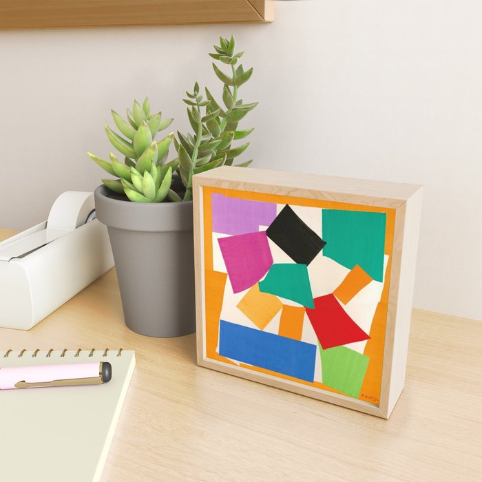 Henri Matisse - The Snail cut-out series portrait painting Mini Art Print Gallery Image 2