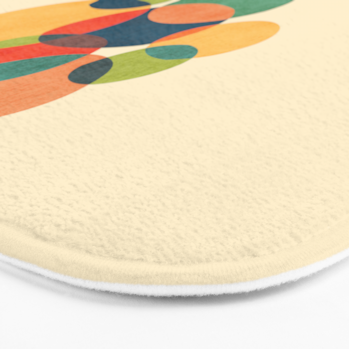 Whimsical Hot Air Balloon Bath Mat Gallery Image 3