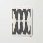 abstract minimal 56 Bath Mat Gallery Image 1