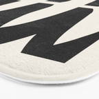 abstract minimal 56 Bath Mat Gallery Image 3