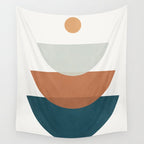  Minimal Shapes No.34 Wall Tapestry Gallery Image 4