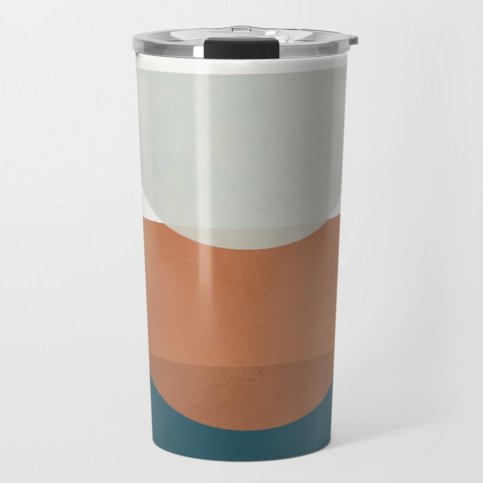  Minimal Shapes No.34 Travel Mug Gallery Image 1