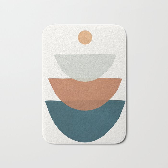  Minimal Shapes No.34 Bath Mat Gallery Image 1