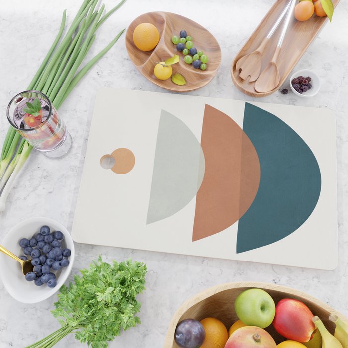  Minimal Shapes No.34 Cutting Board Gallery Image 2