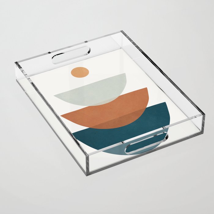 Minimal Shapes No.34 Acrylic Tray Gallery Image 1