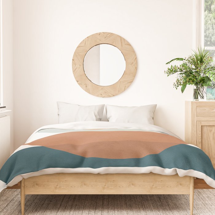  Minimal Shapes No.34 Duvet Cover Gallery Image 3