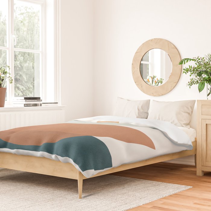  Minimal Shapes No.34 Duvet Cover Gallery Image 2