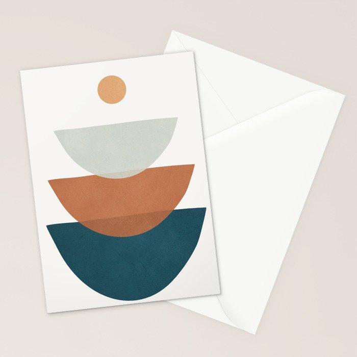  Minimal Shapes No.34 Stationery Card Gallery Image 2