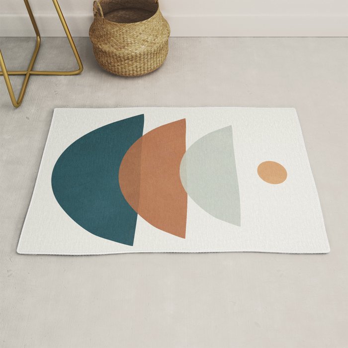  Minimal Shapes No.34 Rug Gallery Image 1