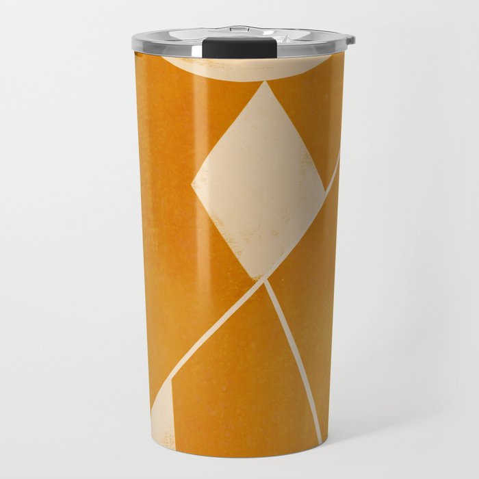 Abstract line art 32 Travel Mug Gallery Image 1